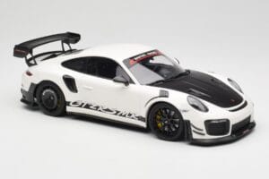 Porsche 911 991.2 GT2 RS Manthey Racing Bílý Minichamps 1:18 MR-911-GT3RS-1802-W Kov – obrázek 4 z 6