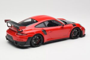 Porsche 911 GT2 RS 991.2 Červený Černá Kola Minichamps 1:18 155068307 Kov – obrázek 2 z 6