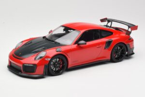 Porsche 911 GT2 RS 991.2 Červený Černá Kola Minichamps 1:18 155068307 Kov