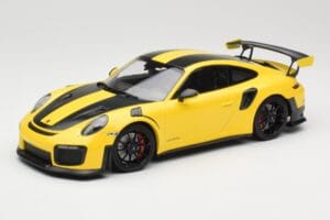 Porsche 911 991.2 GT2 RS Weissach Package Žlutý s Černými Koly Minichamps 1:18 155068311 Kov