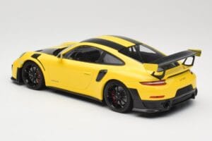 Porsche 911 991.2 GT2 RS Weissach Package Žlutý s Černými Koly Minichamps 1:18 155068311 Kov – obrázek 5 z 6