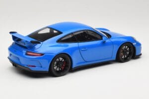 Porsche 911 991.2 GT3 Modrý Minichamps 1:18 110067024 Kov – obrázek 3 z 8