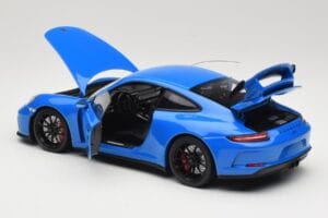 Porsche 911 991.2 GT3 Modrý Minichamps 1:18 110067024 Kov – obrázek 5 z 8