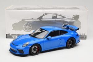 Porsche 911 991.2 GT3 Modrý Minichamps 1:18 110067024 Kov – obrázek 8 z 8