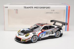 Porsche 911 991.2 GT3 R #17 Kues Team 75 Bernhard M. Christensen / K. Cairoli 24 Hours of Nurburgring 2018 Minichamps 1:18 15 – obrázek 6 z 6