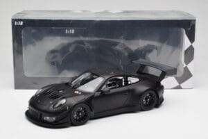 Porsche 911 991.2 GT3 R Matte Black Minichamps 1:18 155186901 Kov – obrázek 6 z 6