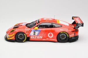 Porsche 911 991.2 GT3 R #2 Team Gigaspeed S. Bockmann 24 Hours of Nurburgring 2018 Minichamps 1:18 155186902 Kov – obrázek 3 z 6