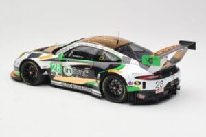 Porsche 911 991.2 GT3 R #28 Alegra Motorsports D. de Quesada / M. Morad Class Winners 24 Hours of Daytona 2017 Minichamps 1:1 – obrázek 5 z 6