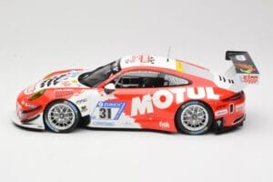 Porsche 911 991.2 GT3 R #31 Frikadelli Racing K. Bachler / M. Christensen 24 Hours of Nurburgring 2017 Minichamps 1:18 155176 – obrázek 3 z 6