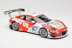 Porsche 911 991.2 GT3 R #31 Frikadelli Racing K. Bachler / M. Christensen 24 Hours of Nurburgring 2017 Minichamps 1:18 155176 – obrázek 4 z 6
