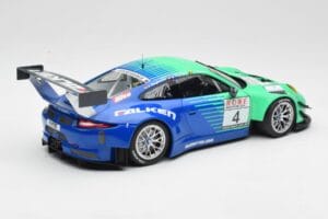 Porsche 911 991.2 GT3 R #4 Falken Motorsports J. Bergmeister / M. Ragginger VLN Westfalenfahrt 2017 Minichamps 1:18 155176904 – obrázek 2 z 6