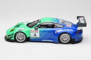 Porsche 911 991.2 GT3 R #4 Falken Motorsports J. Bergmeister / M. Ragginger VLN Westfalenfahrt 2017 Minichamps 1:18 155176904 – obrázek 3 z 6
