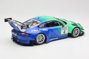Porsche 911 991.2 GT3 R #4 Falken K. Bachler / M. Ragginger VLN Winner Round 6 2018 Minichamps 1:18 153186994 Kov – obrázek 2 z 6