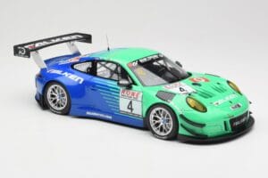 Porsche 911 991.2 GT3 R #4 Falken K. Bachler / M. Ragginger VLN Winner Round 6 2018 Minichamps 1:18 153186994 Kov – obrázek 4 z 6