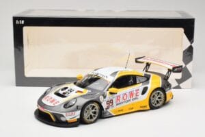 Porsche 911 991.2 GT3 R #99 Rowe Racing D. Olsen / M. Campbell 24 Hours of Spa 2019 Minichamps 1:18 155196099 Kov – obrázek 6 z 6