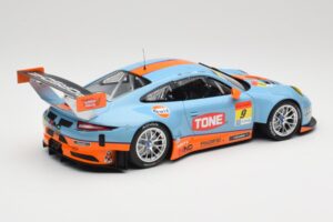 Porsche 911 991.2 GT3 R Pacific Gulf Racing #9 J. Lammers / K. Miura Super GT 300 Series 2017 Minichamps 1:18 155176909 Kov – obrázek 2 z 6