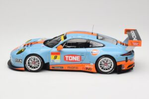 Porsche 911 991.2 GT3 R Pacific Gulf Racing #9 J. Lammers / K. Miura Super GT 300 Series 2017 Minichamps 1:18 155176909 Kov – obrázek 3 z 6