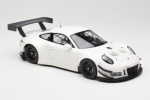Porsche 911 991.2 GT3 R Bílý s Černými Koly Minichamps 1:18 155186900 Kov – obrázek 4 z 6