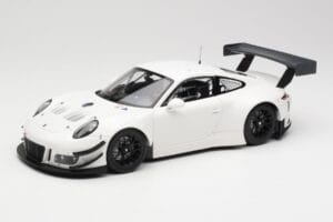 Porsche 911 991.2 GT3 R Bílý s Černými Koly Minichamps 1:18 155186900 Kov