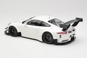 Porsche 911 991.2 GT3 R Bílý s Černými Koly Minichamps 1:18 155186900 Kov – obrázek 5 z 6