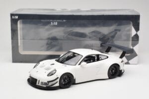 Porsche 911 991.2 GT3 R Bílý s Černými Koly Minichamps 1:18 155186900 Kov – obrázek 6 z 6