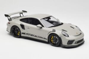 Porsche 911 991.2 GT3 RS Chalk Wording Černá Kola Minichamps 1:18 153068230 Kov – obrázek 4 z 6