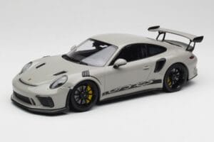 Porsche 911 991.2 GT3 RS Chalk Wording Černá Kola Minichamps 1:18 153068230 Kov