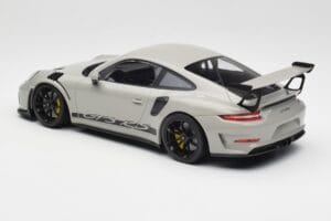 Porsche 911 991.2 GT3 RS Chalk Wording Černá Kola Minichamps 1:18 153068230 Kov – obrázek 5 z 6