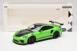 Porsche 911 991.2 GT3 RS Weissach Package Zelený Minichamps 1:18 153068233 Kov – obrázek 6 z 6