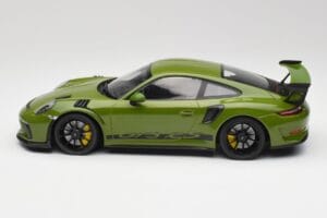 Porsche 911 991.2 GT3 RS Lizard Zelený S Černými Koly Minichamps 1:18 155068233 Kov – obrázek 3 z 6