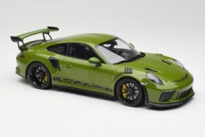 Porsche 911 991.2 GT3 RS Lizard Zelený S Černými Koly Minichamps 1:18 155068233 Kov – obrázek 4 z 6