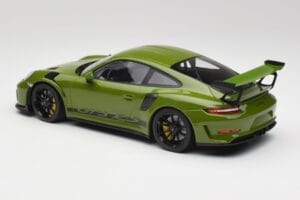 Porsche 911 991.2 GT3 RS Lizard Zelený S Černými Koly Minichamps 1:18 155068233 Kov – obrázek 5 z 6