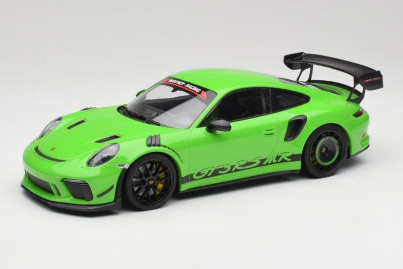 Porsche 911 991.2 GT3 RS Manthey Racing Racing Zelený Minichamps 1:18 MR-911-GT3RS-1802 Kov