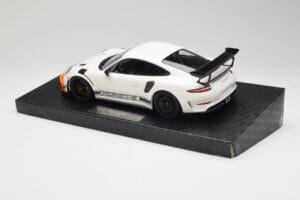 Porsche 911 991.2 GT3 RS Manthey Racing Bílý & Modrý & Oranžový Minichamps 1:18 MR-911-GT3RS-1805 Kov – obrázek 5 z 6