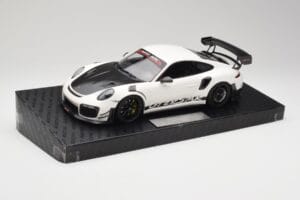 Porsche 911 991.2 GT3 RS Manthey Racing Bílý Minichamps 1:18 MR-911-GT3RS-1801 Kov – obrázek 2 z 6