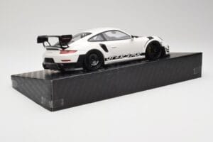 Porsche 911 991.2 GT3 RS Manthey Racing Bílý Minichamps 1:18 MR-911-GT3RS-1801 Kov – obrázek 3 z 6