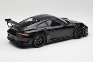 Porsche 911 991.2 GT3 RS Weissach Package Černý & Černá Kola Minichamps 1:18 153068228 Kov – obrázek 2 z 6