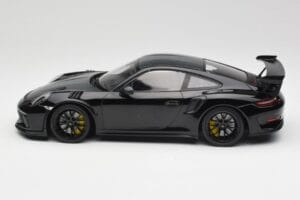 Porsche 911 991.2 GT3 RS Weissach Package Černý & Černá Kola Minichamps 1:18 153068228 Kov – obrázek 3 z 6
