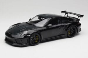 Porsche 911 991.2 GT3 RS Weissach Package Černý & Černá Kola Minichamps 1:18 153068228 Kov