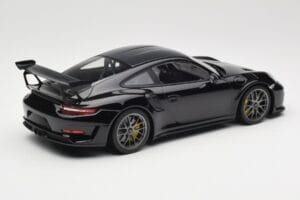 Porsche 911 991.2 GT3 RS Weissach Package Černý Stříbrná Magnesiová Kola Minichamps 1:18 153068229 Kov – obrázek 2 z 6
