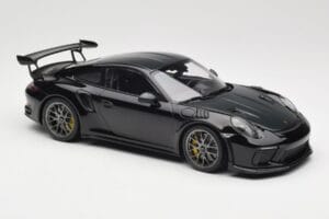 Porsche 911 991.2 GT3 RS Weissach Package Černý Stříbrná Magnesiová Kola Minichamps 1:18 153068229 Kov – obrázek 4 z 6