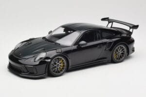 Porsche 911 991.2 GT3 RS Weissach Package Černý Stříbrná Magnesiová Kola Minichamps 1:18 153068229 Kov