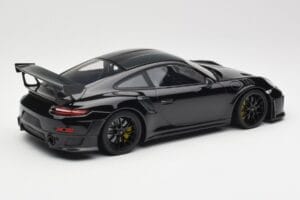 Porsche 911 991.2 GT3 RS Weissach Package Černý S Černými Koly Minichamps 1:18 153068321 Kov – obrázek 2 z 6
