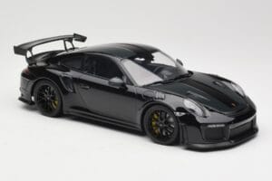 Porsche 911 991.2 GT3 RS Weissach Package Černý S Černými Koly Minichamps 1:18 153068321 Kov – obrázek 4 z 6