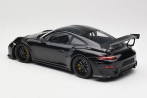 Porsche 911 991.2 GT3 RS Weissach Package Černý S Černými Koly Minichamps 1:18 153068321 Kov – obrázek 5 z 6