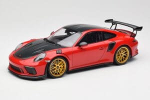 Porsche 911 991.2 GT3 RS Weissach Package Guards Red Zlatá Magnesiová Kola Minichamps 1:18 153068236 Kov