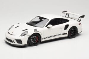 Porsche 911 991.2 GT3 RS Bílý s Černými Koly Minichamps 1:18 155068224 Kov
