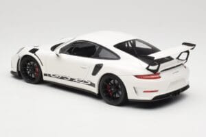 Porsche 911 991.2 GT3 RS Bílý s Černými Koly Minichamps 1:18 155068224 Kov – obrázek 5 z 6