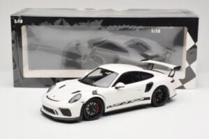 Porsche 911 991.2 GT3 RS Bílý s Černými Koly Minichamps 1:18 155068224 Kov – obrázek 6 z 6