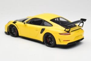 Porsche 911 991.2 GT3 RS Žlutý s Černými Koly Minichamps 1:18 155068231 Kov – obrázek 5 z 6